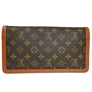 Louis Vuitton Pochette Dame  Canvas Clutch Bag