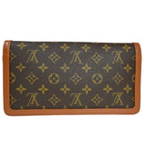Louis Vuitton Pochette Dame  Canvas Clutch Bag