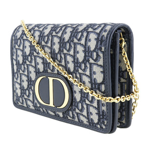 Dior 30 Montaigne  Canvas Shoulder Bag