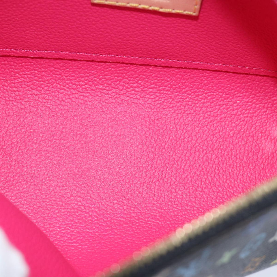 Louis Vuitton Cosmetic Pouch  Canvas Clutch Bag