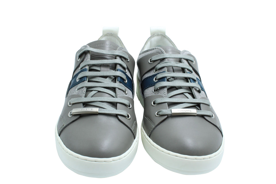 Dior Low Top Sneakers in Grey Leather