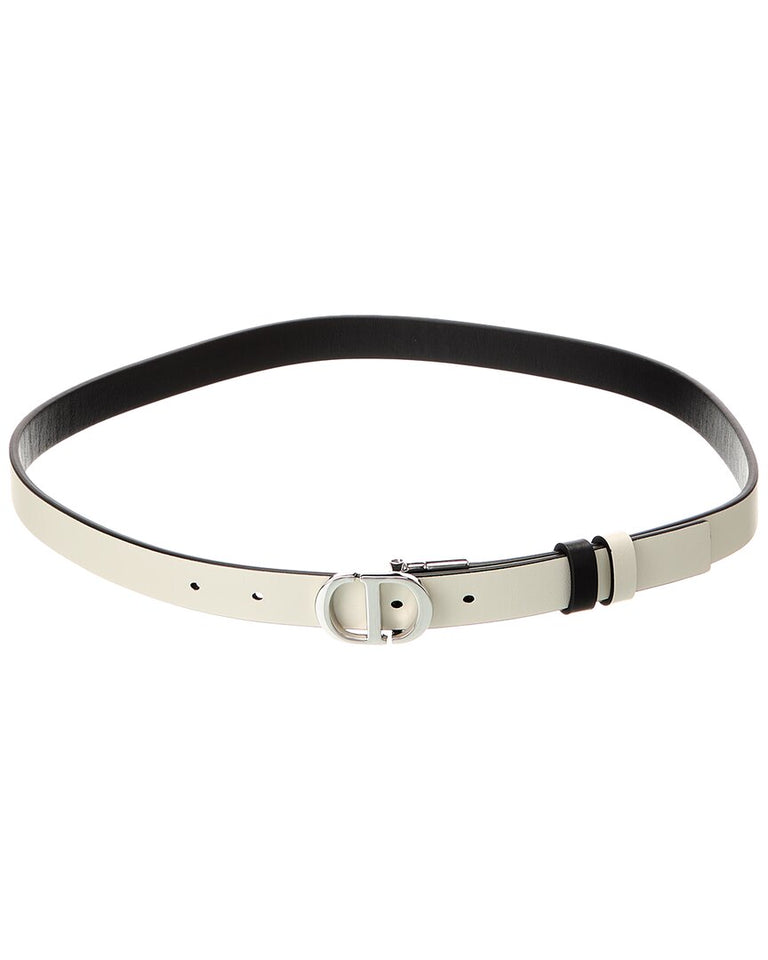 Dior Montaigne Reversible Leather Belt