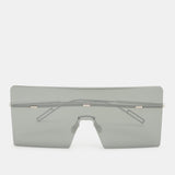 Dior Silver/black Mirrored 0100T Hardior Square Shield Sunglasses