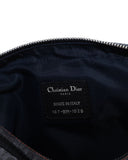 Dior Diorissimo Flight Shoulder Bag in Blue Canvas/Leather