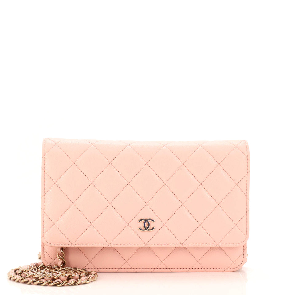 CHANEL Wallet on Chain Quilted Caviar