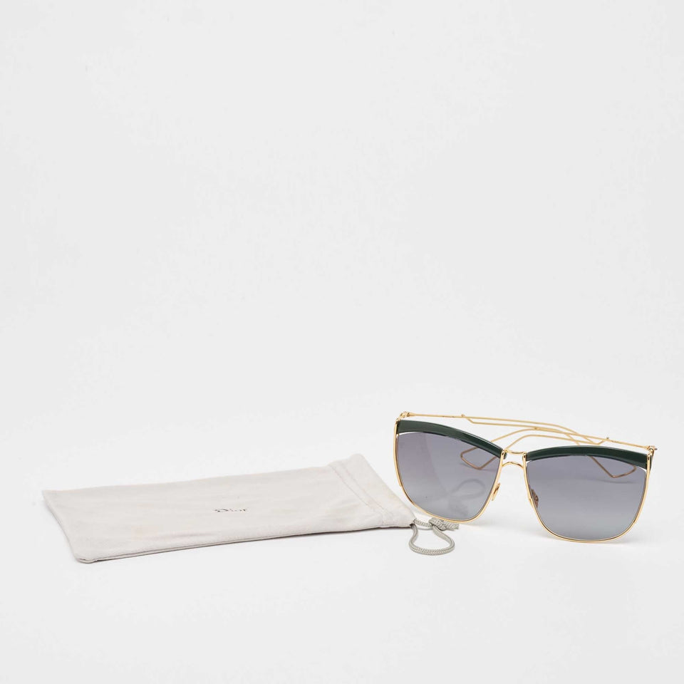 Dior Emerald Gradient So Electric Square Sunglasses