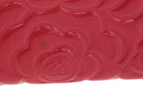 Chanel Pink Camellia Embossed Patent Leather Wallet