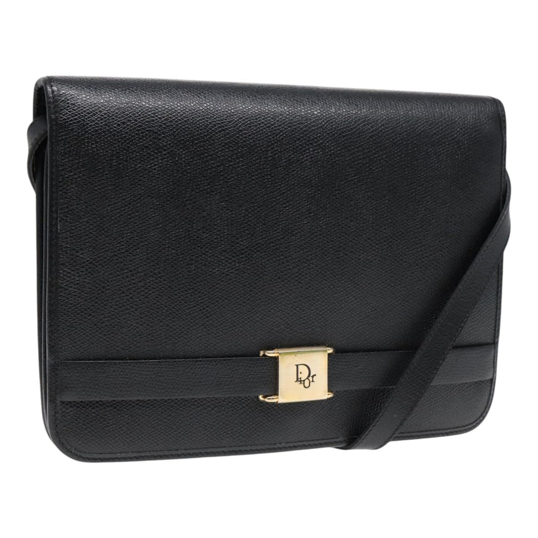Dior  Leather Shoulder Bag