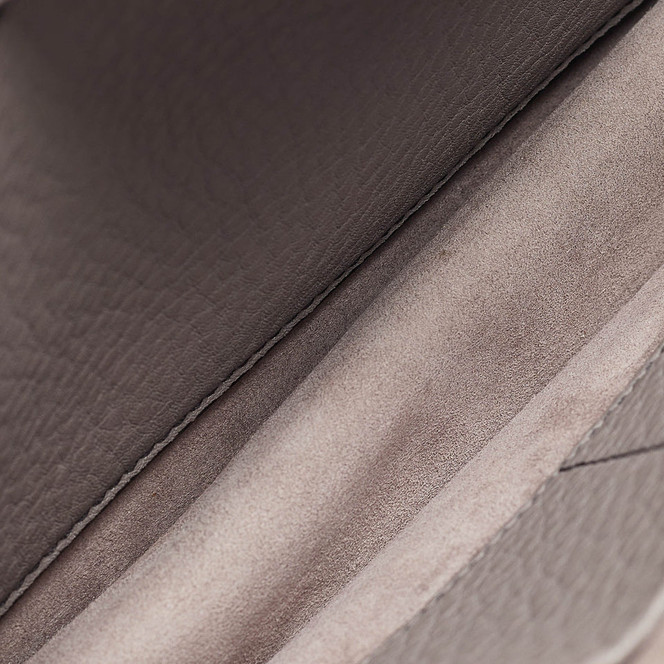 Dior Grey Leather Medium J'adior Flap Shoulder Bag