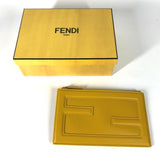 Fendi  Leather Clutch Bag Pouch (Pre-Owned)