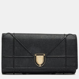 Black Leather Diorama Wallet