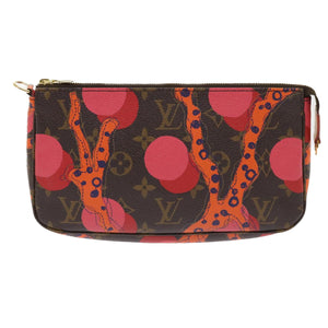 Louis Vuitton Pochette Accessoire  Canvas Clutch Bag
