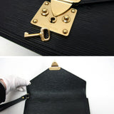 Louis Vuitton Sellier  Leather Clutch Bag