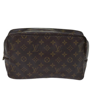Louis Vuitton Trousse De Toilette  Canvas Clutch Bag