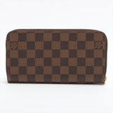 Louis Vuitton Damier Zippy Wallet N41661 Brown Round Zippe Wallet