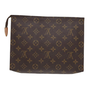 Louis Vuitton Poche Toilette  Canvas Clutch Bag