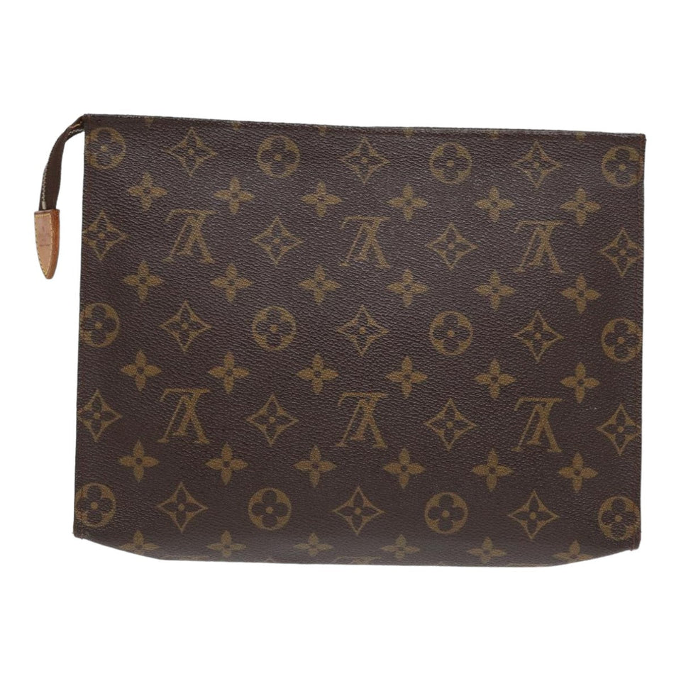 Louis Vuitton Poche Toilette  Canvas Clutch Bag