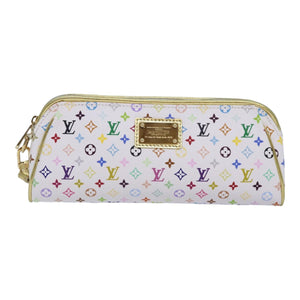 Louis Vuitton Kate Clutch  Canvas Clutch Bag