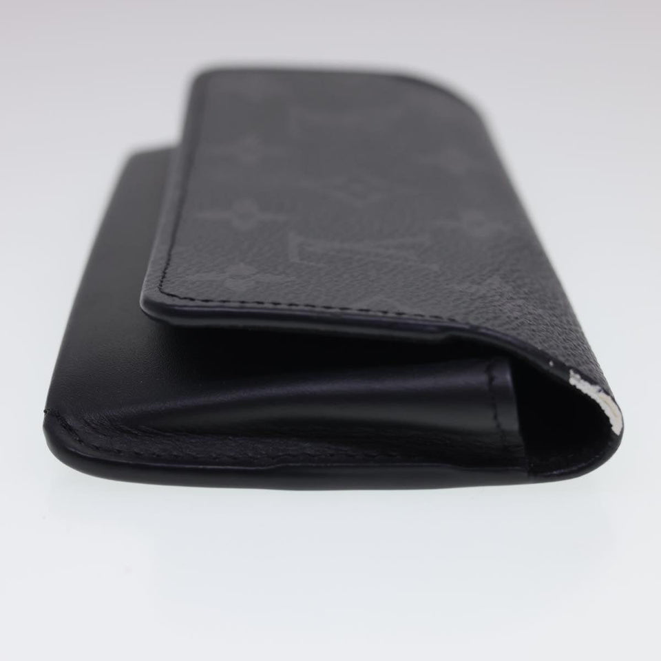 LOUIS VUITTON Eclipse Etui Lunette Woody Glasses Case GI0296 LV Auth 40003