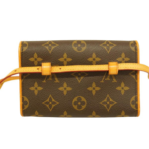 Louis Vuitton Florentine  Canvas Clutch Bag