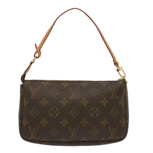 Louis Vuitton Pochette Accessoires  Canvas Clutch Bag