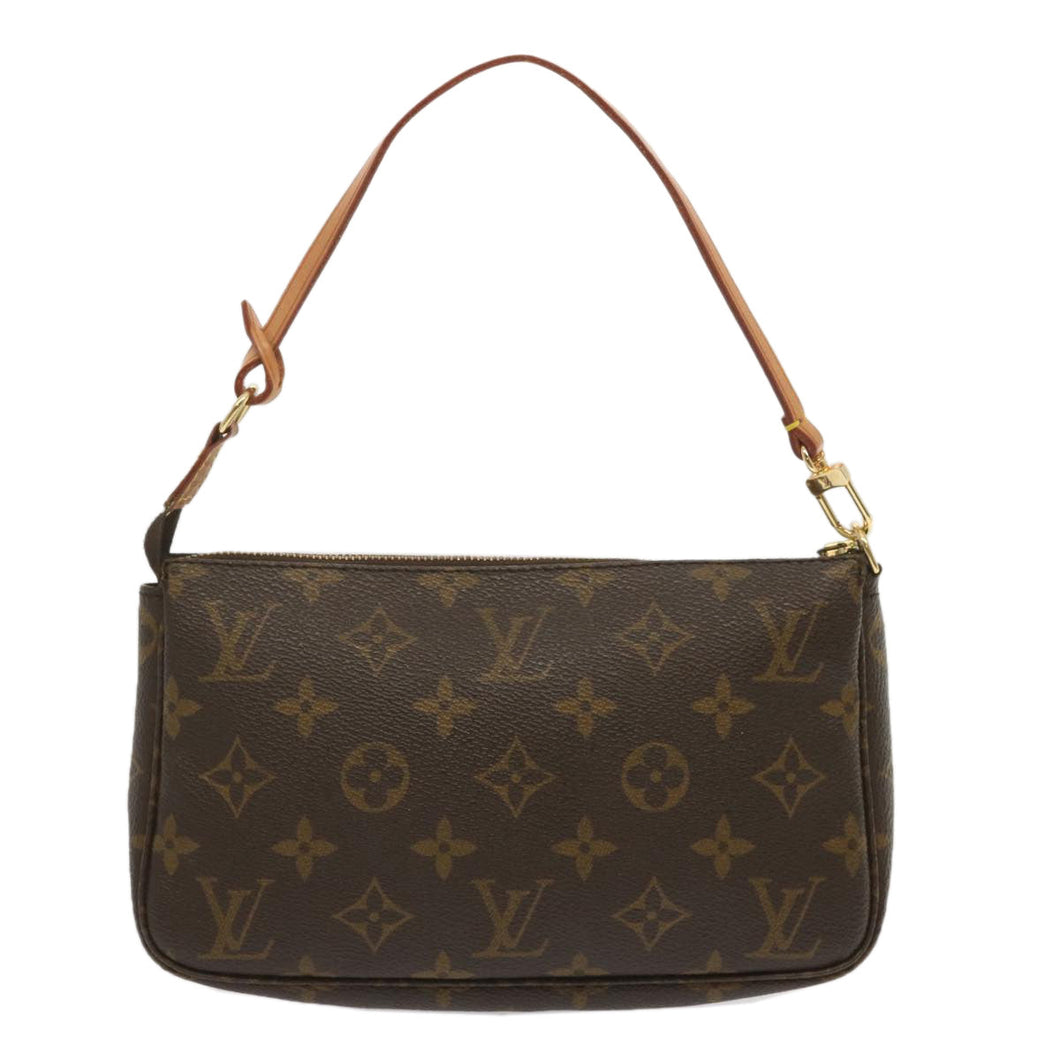 Louis Vuitton Pochette Accessoires  Canvas Clutch Bag