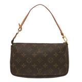 Louis Vuitton Pochette Accessoires  Canvas Clutch Bag
