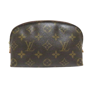 Louis Vuitton Cosmetic Pouch  Canvas Clutch Bag