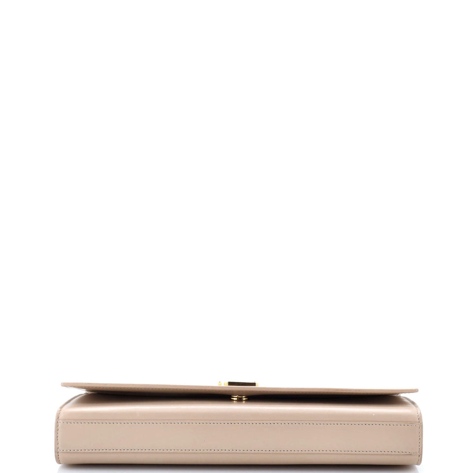 Classic Monogram Clutch Leather Long