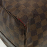 LOUIS VUITTON Damier Ebene Speedy Bandouliere 35 Hand Bag N41366 LV Auth 40583