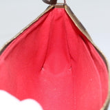 Louis Vuitton Pochette Accessoire  Canvas Clutch Bag