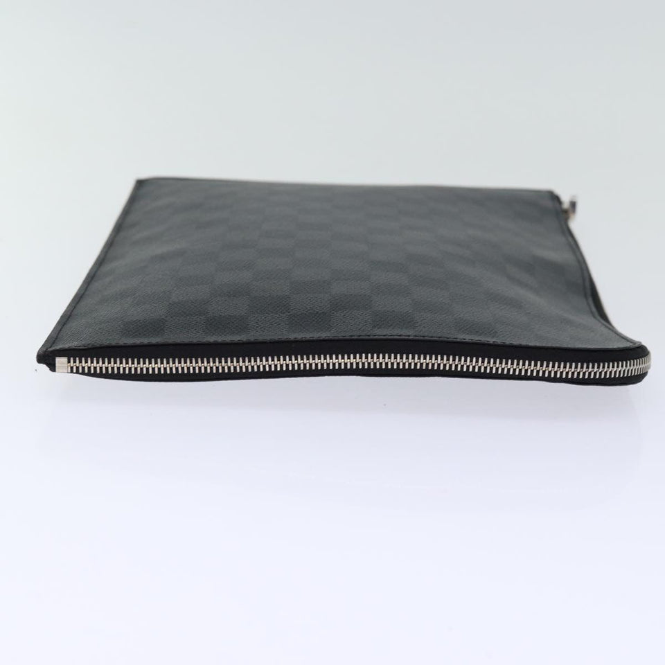 Louis Vuitton Pochette Jour  Canvas Clutch Bag
