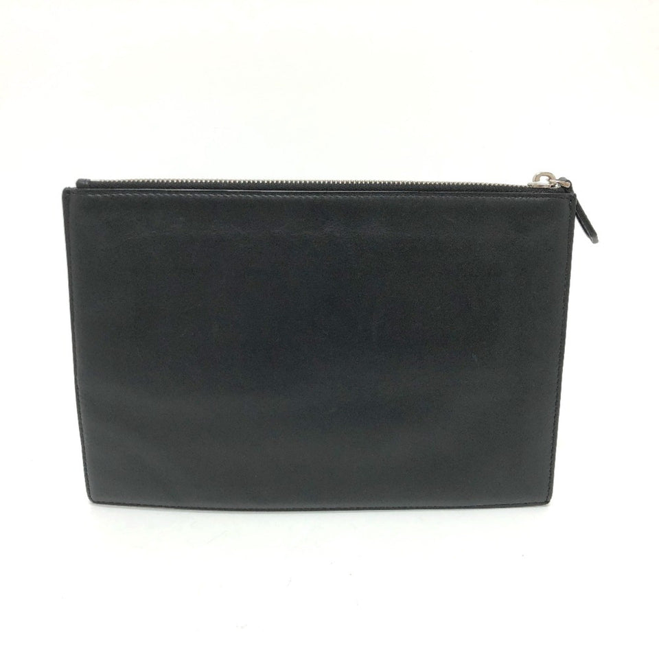 Fendi  Leather Clutch Bag (Pre-Owned)