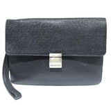 Louis Vuitton Selenga  Leather Clutch Bag