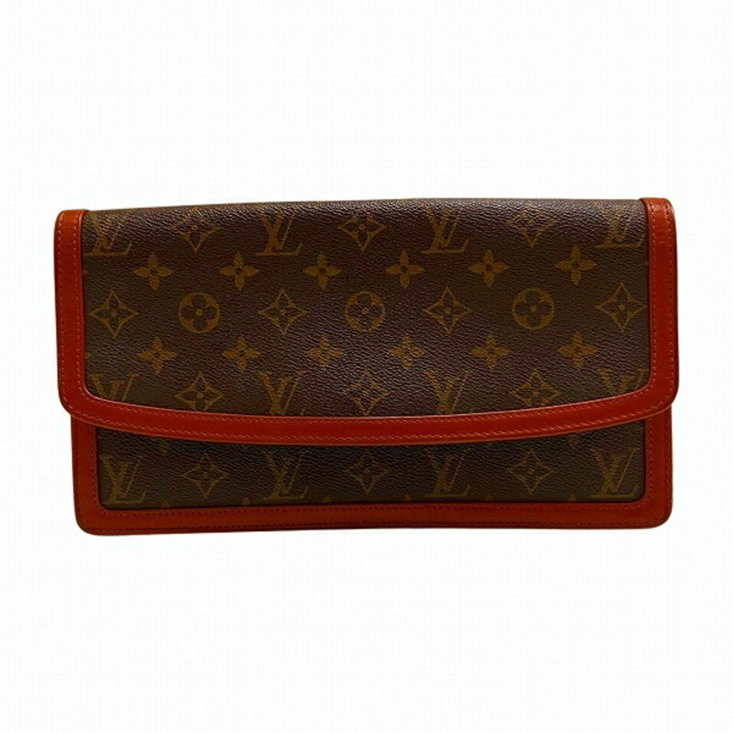 Louis Vuitton Pochette Dame  Canvas Clutch Bag