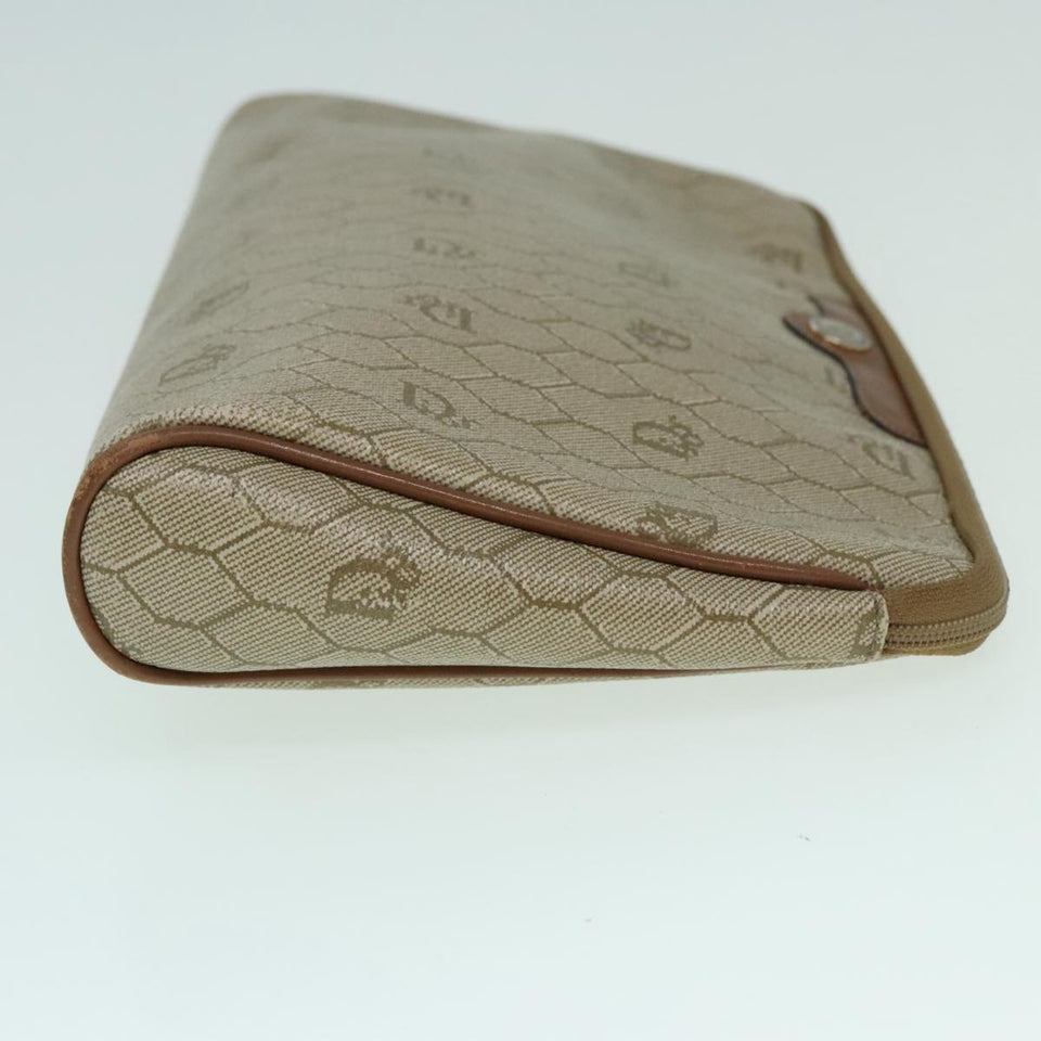 Dior Honeycomb  Canvas Clutch Bag
