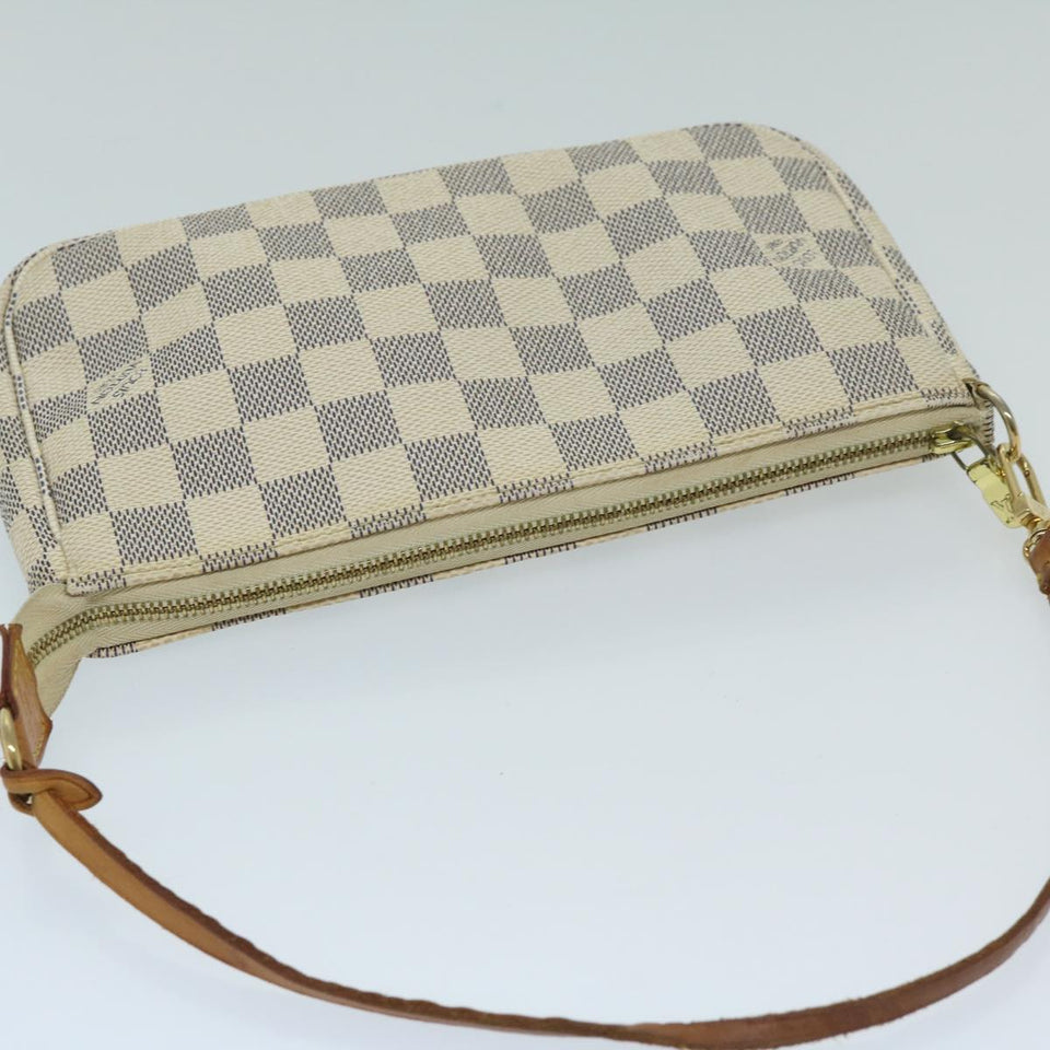 Louis Vuitton Pochette  Canvas Clutch Bag