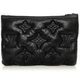 Louis Vuitton Pochette A4  Leather Clutch Bag