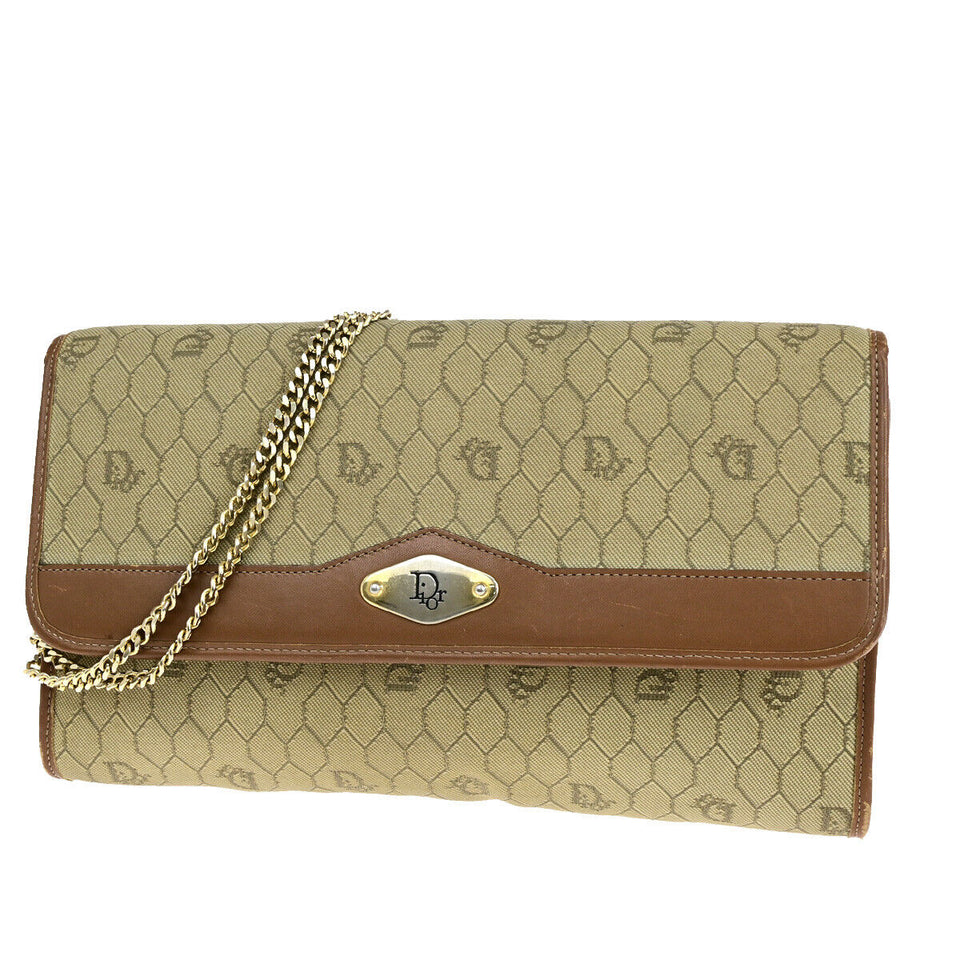 Dior --  Canvas Shoulder Bag