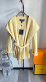 Luxury Louis Vuitton  Wrap Coat 035