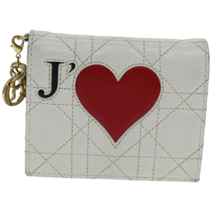 Dior Cannage Lady  Calfskin Wallet