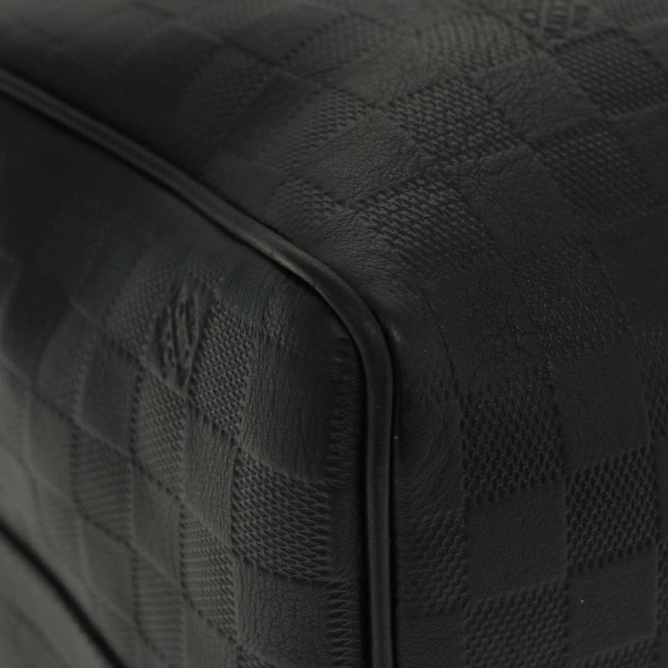 LOUIS VUITTON Damier Infini Keepall Bandouliere 45 Boston Bag N41145 LV 42163