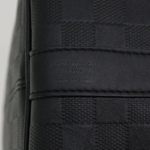 LOUIS VUITTON Damier Infini Keepall Bandouliere 45 Boston Bag N41145 LV 42163