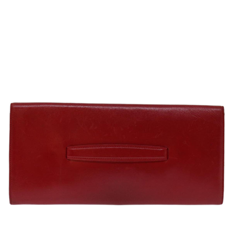Louis Vuitton Mycenes  Leather Clutch Bag