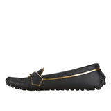 Louis Vuitton Driving Shoes Black G Leather  Louis Vuitton