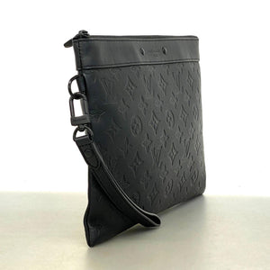 Louis Vuitton Pochette To-Go  Leather Clutch Bag