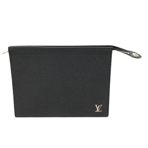 Louis Vuitton Pochette Voyage  Leather Clutch Bag