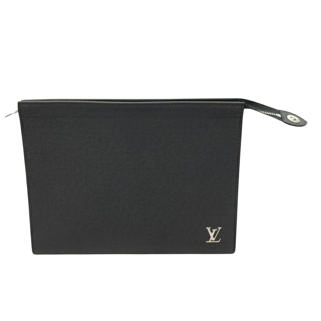 Louis Vuitton Pochette Voyage  Leather Clutch Bag