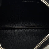 Louis Vuitton Damiere Graphite Poschet Crane Coin Case N60155 Black PVC Leather Men Louis Vuitton
