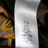 Dior Brown Printed Cotton Short Sleeve T-Shirt